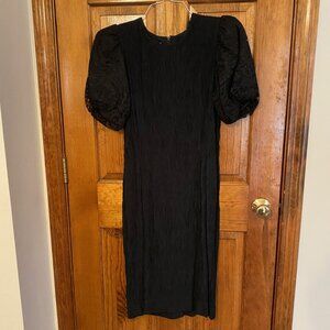 Black Cocktail Dress by Leslie Fay - size 8